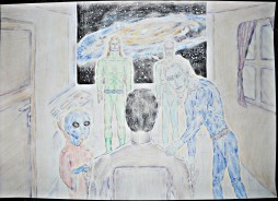 This contact happened with meditation and inner-seeking