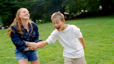 children-playing-fun-grass-outside